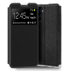 Fundação COOL Flip Cover para Samsung A556 Galaxy A55 5G Liso Preto D