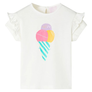 Camiseta infantil color crudo 104 D