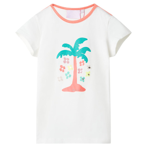 Camiseta infantil color crudo 128 D