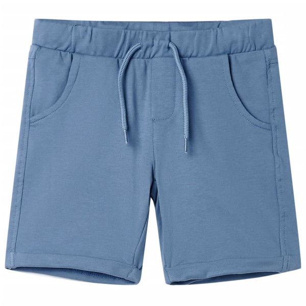 Shorts infantis com cordão azul escuro 140 D