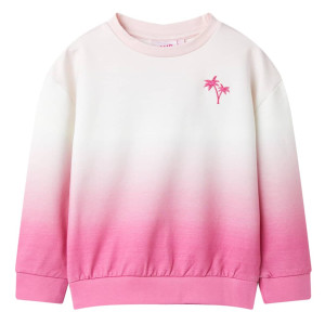 Sudadera infantil rosa claro 104 D