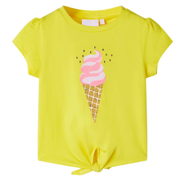 Camiseta infantil amarillo 92 D