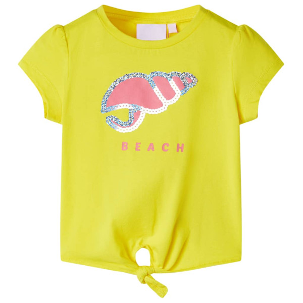 Camiseta infantil amarillo 140 D