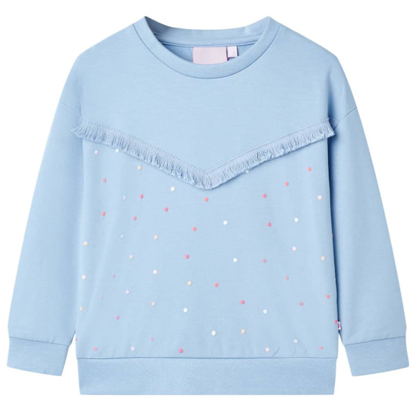 Sudadera infantil azul 116 D