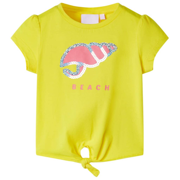 Camiseta infantil amarillo 128 D