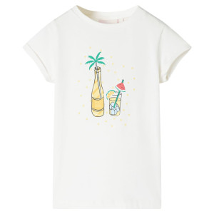 Camiseta infantil color crudo 128 D