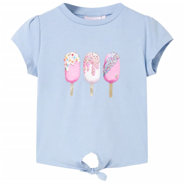 Camiseta infantil azul 128 D