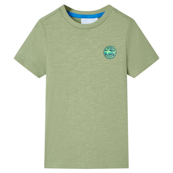 Camiseta infantil caqui claro 116 D