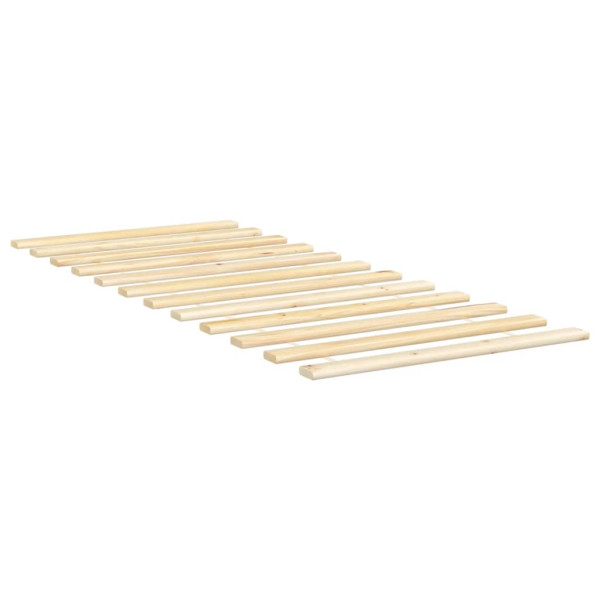 Láminas de somier de cama madera maciza de pino 80x200 cm D