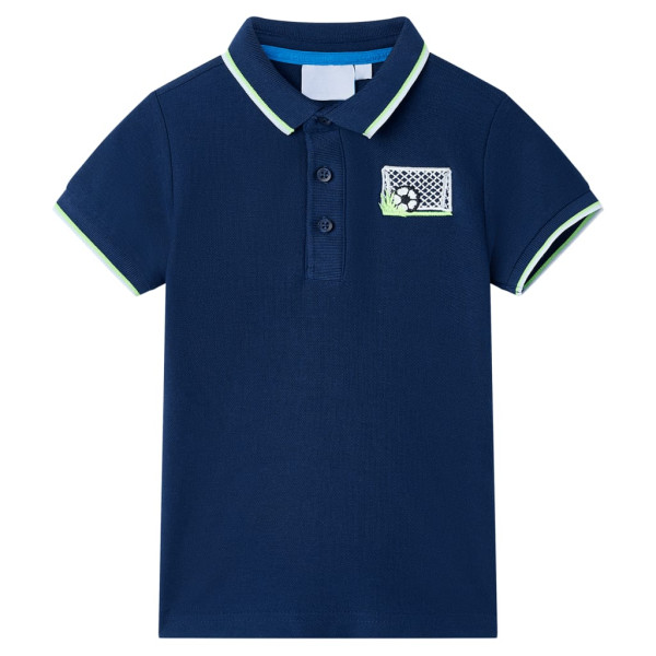 Polo infantil azul oscuro 92 D