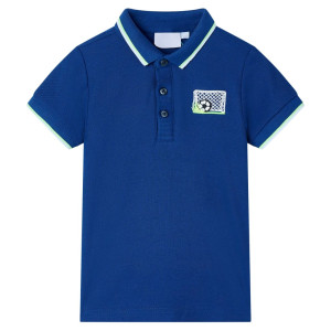 Polo infantil azul oscuro 116 D