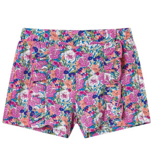 Pantalón corto infantil rosa fucsia 104 D