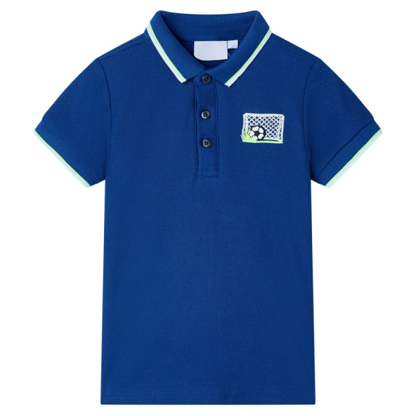 Polo infantil azul oscuro 128 D