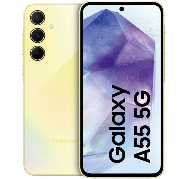 Samsung Galaxy A55 A556 5G dual sim 8GB RAM 128GB amarillo D