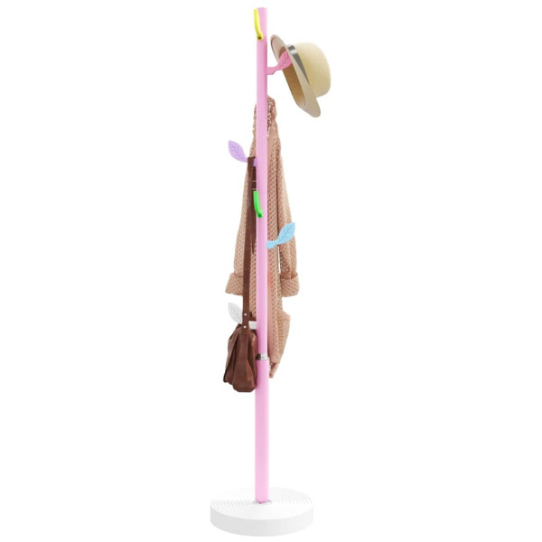 Pergolado de ferro revestido com pó rosa 172 cm D