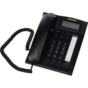 Teléfono fijo con cable Panasonic KX-TS880 negro D