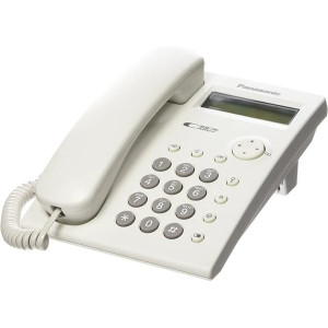 Telefone fixo com cabo Panasonic KXTSC11EXW branco D