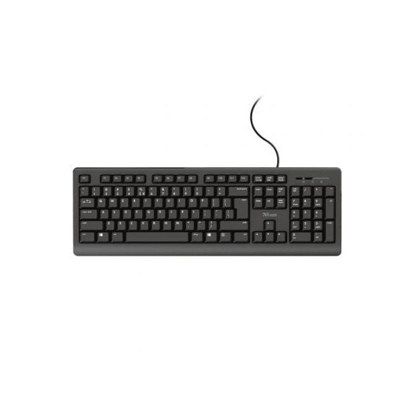 Teclado Trust TK-150 preto D