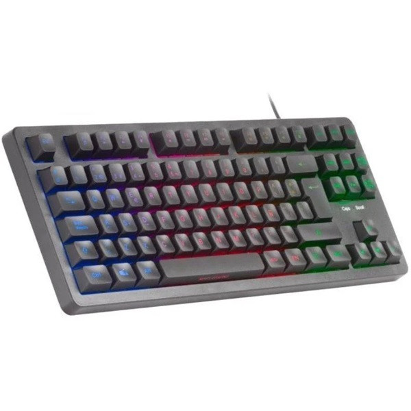 Teclado preto Mars Gaming MK023 M 2