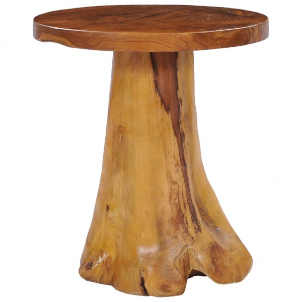 Mesa de centro de madeira maciça de teca 40x40 cm D