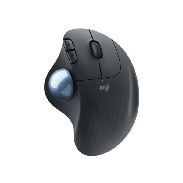 Ratón Trackball Inalámbrico por Bluetooth Logitech ERGO M575 negro D