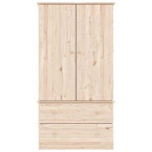 Armario ALTA madera maciza pino 90x55x170 cm D