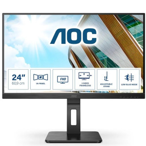 Monitor profesional aoc 24p2qm 23.8'/ full hd/ multimedia/ negro D