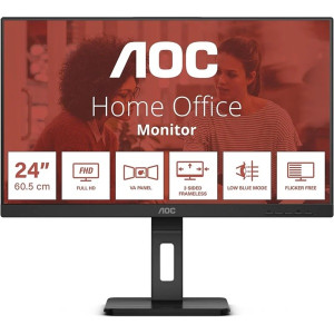 Monitor AOC 23.8" Full HD 24E3QAF negro D