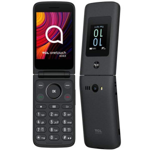 Teléfono móvil tcl one touch 4043/ gris D