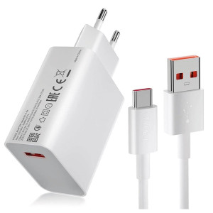 Xiaomi 33W Charging Combo (Type A) + USB-C Cable D