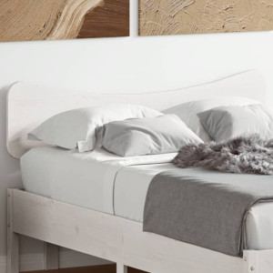 Cabecero de cama madera maciza de pino blanco 120 cm D