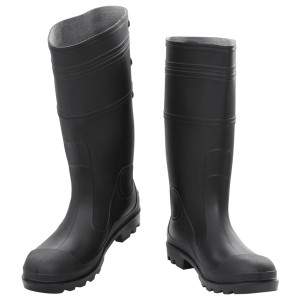 Botas de agua negro número 44 PVC H