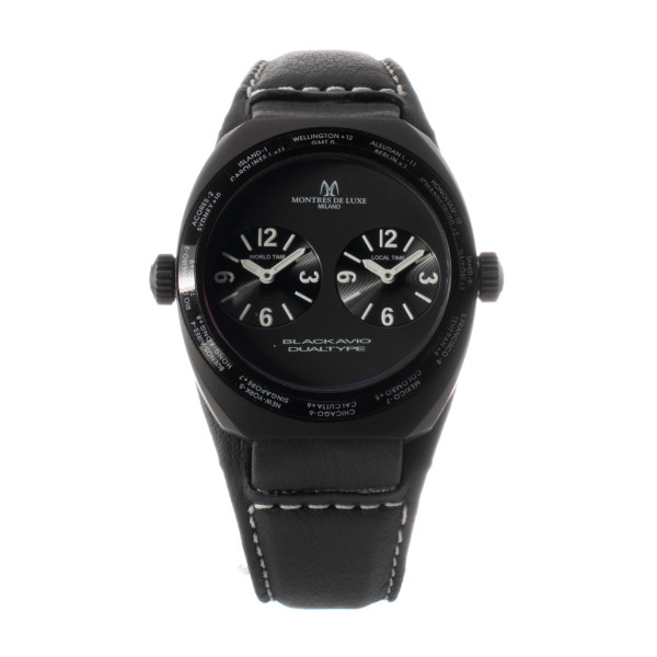 RELOJ MONTRES DE LUXE UNISEX  09BK-3001 (40MM) D