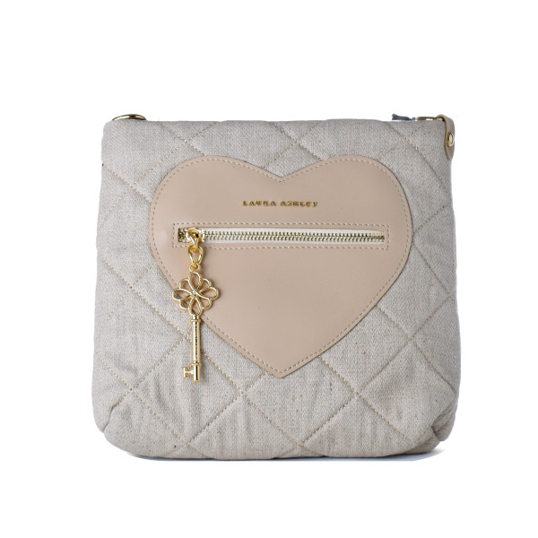 SACO LAURA ASHLEY MULHER DIXIECREAM (24X24X9CM) D