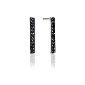 Pendientes SIF JAKOBS Mulher SIF JAKOBS E1023-BK 2,5cm D