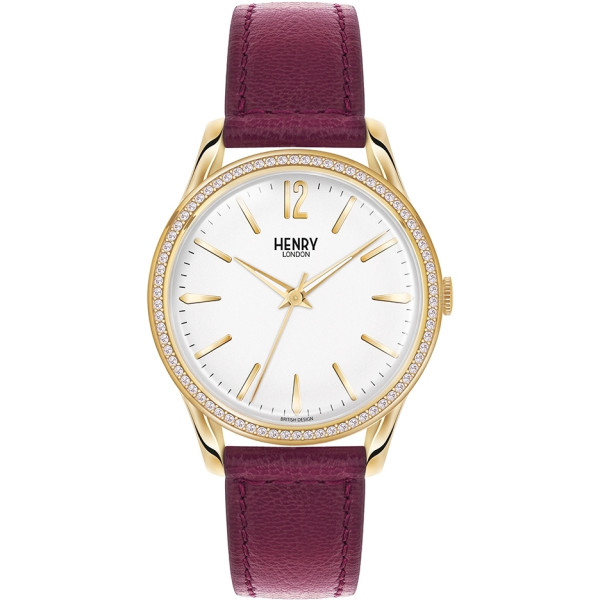 RELOJ HENRY LONDON MUJER  HL39-SS-0068 (39MM) D