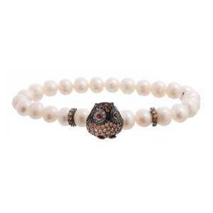 PULSEIRA LANCASTER FEMININA LANCASTER JLA-BR-OWL4WH 16MM D