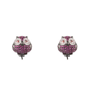 BRINCOS LANCASTER FEMININO LANCASTER JLA-EAR-OWL-5 1.2MM D