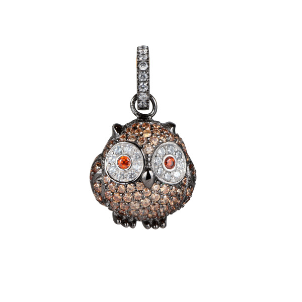 PINGENTE LANCASTER FEMININO LANCASTER JLA-PEN-OWL-4 1.5MM D