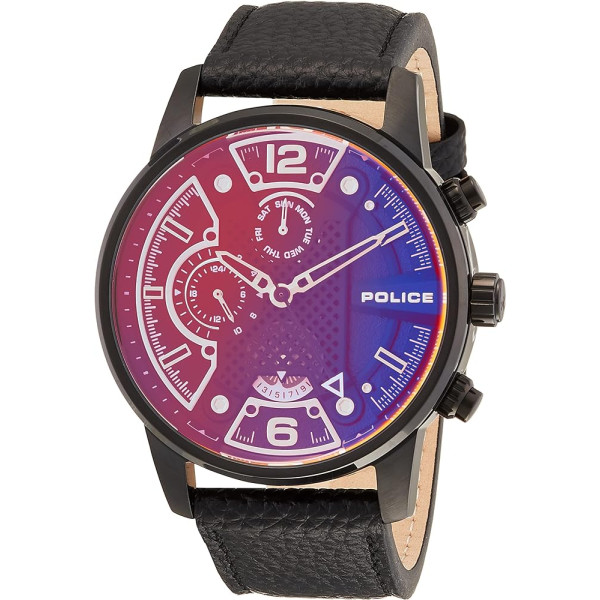 RELÓGIO POLÍCIA MASCULINO PEWJF2203306S (45MM) D