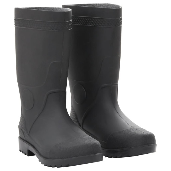 Botas de agua negro número 38 PVC D