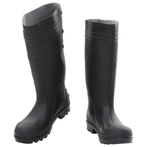 Botas de agua negro número 39 PVC H