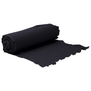 Membrana geotextil fibra poliéster preto 1x10 m D