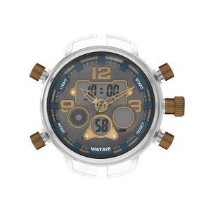 RELÓGIO UNISSEXO WATXANDCO RWA2818 (49MM) D