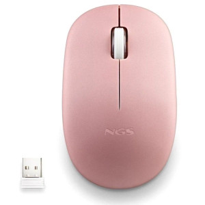 RATON NOTEBOOK OPTICO WIRELESS FOG PRO ROSA NGS D