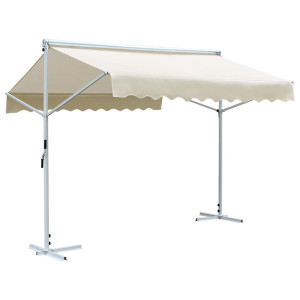 Toldo independiente 3x3 m color crema D