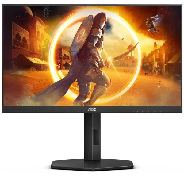 Monitor gaming aoc 24g4x 23.8'/ full hd/ 0.5ms/ 180hz/ ips/ multimedia/ negro D