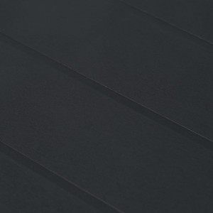 Mesa de jardín plástico aspecto ratán gris antracita 79x79x72 cm H