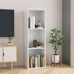 Estantería de libros/mueble TV madera contrachapada 36x30x114cm D