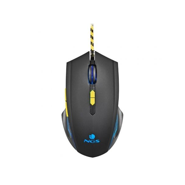 Ratón gaming NGS GMX-123 negro D